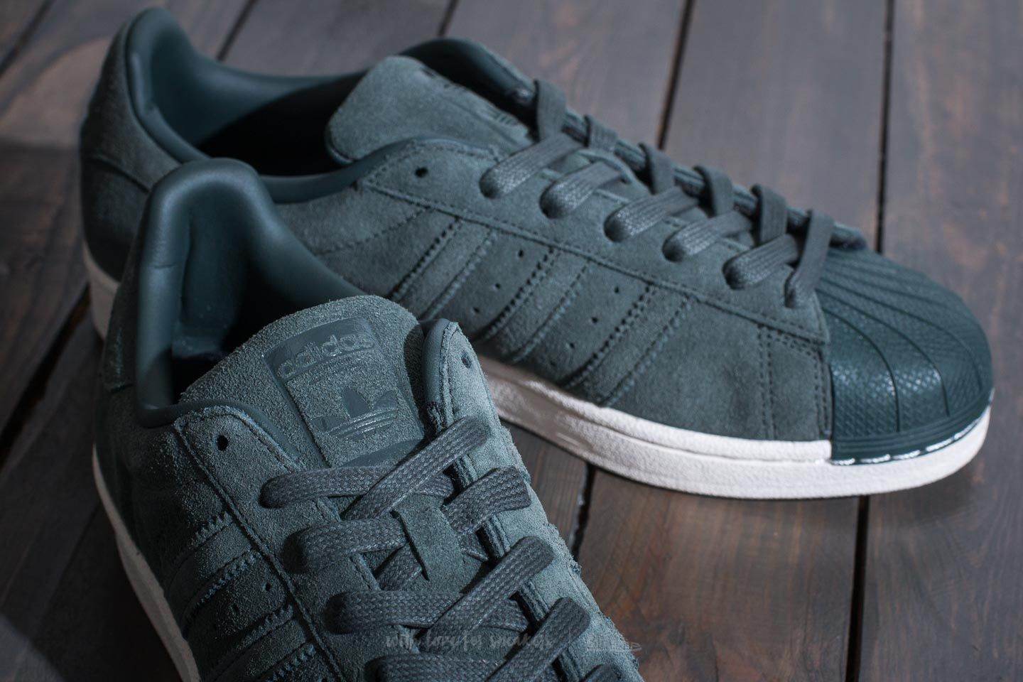 Adidas superstar green night hotsell