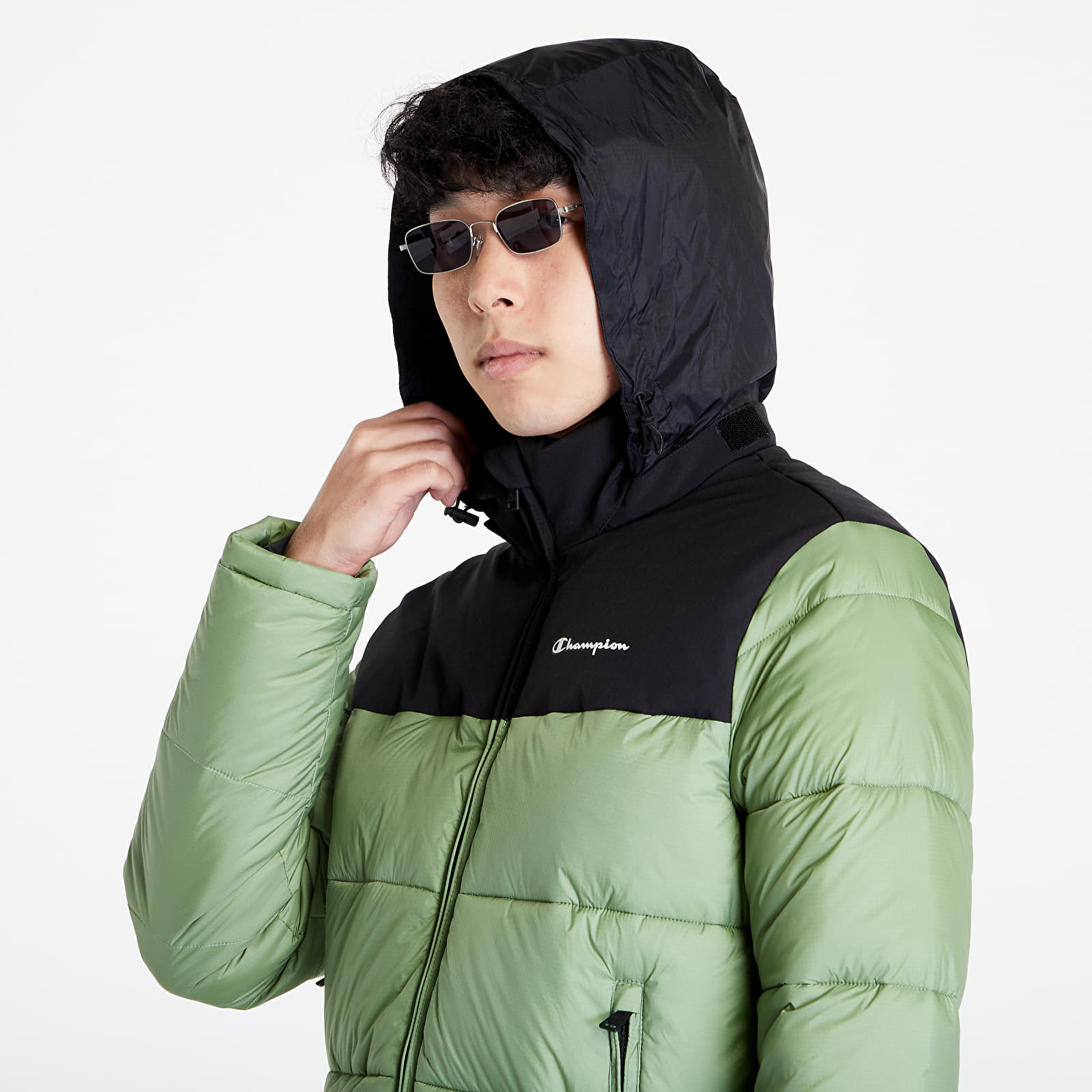 Miesten takit Champion Outdoor Jacket Green/ Black
