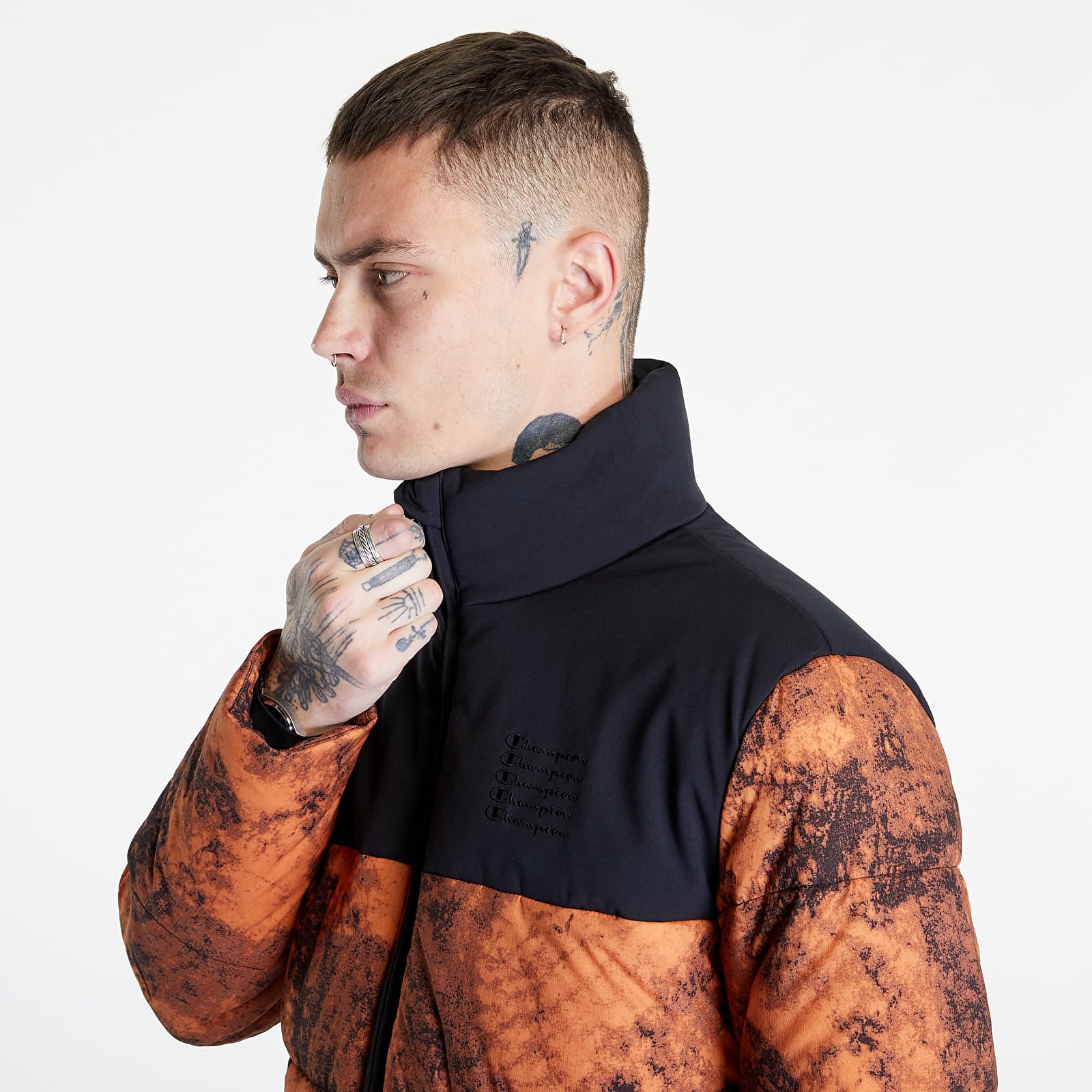 Pánske bundy Champion Outdoor Jacket Orange