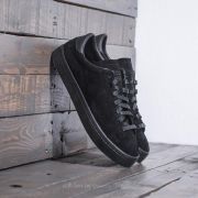adidas court vantage black suede