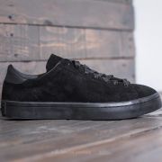 Court vantage black hot sale