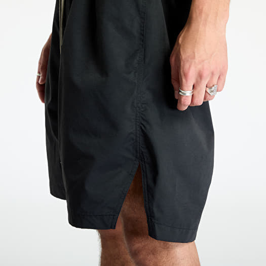 Rick Owens DRKSHDW Woven Long Boxers Shorts Black | Footshop