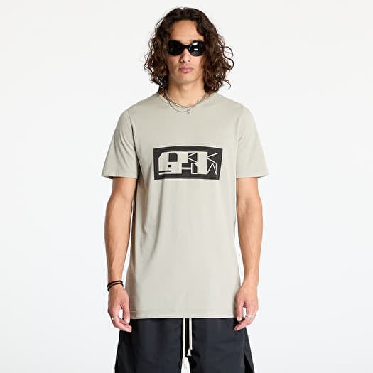 Tričko Rick Owens DRKSHDW Knit Level T-Shirt Pearl/ Black