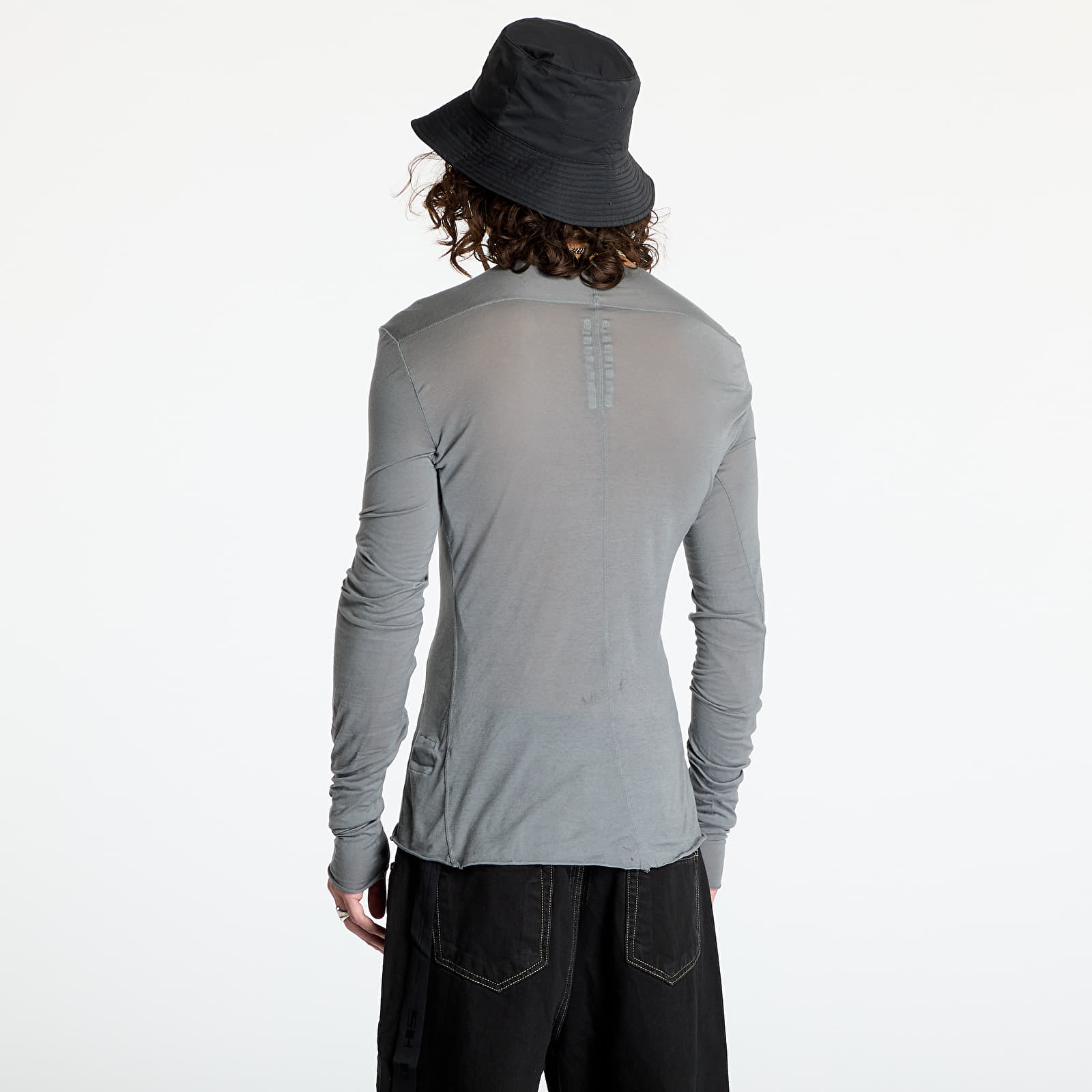 T-skjorter Rick Owens DRKSHDW Knit Edfu Top T-Shirt Stone