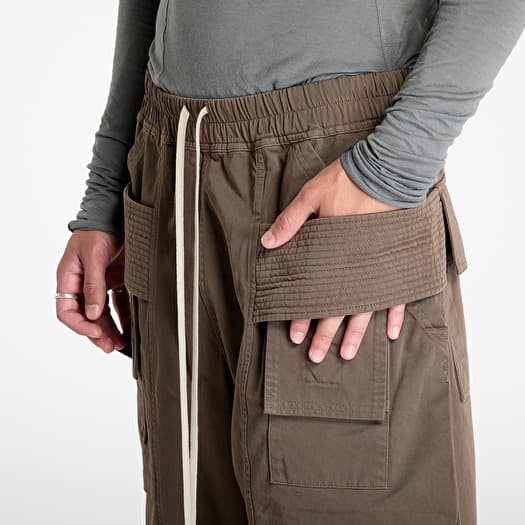 Rick Owens DRKSHDW Woven Pants Creatch Cargo Wide Drawstring Pants