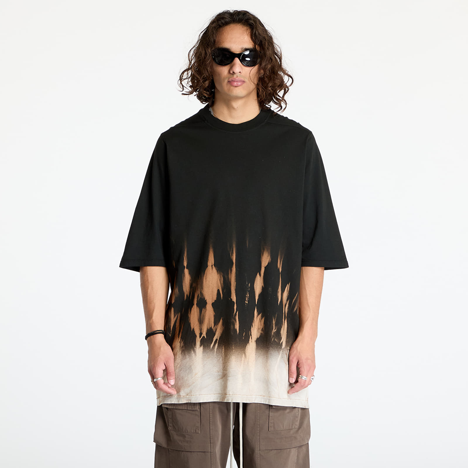 Trička Rick Owens DRKSHDW Knit - Jumbo Ss T-Shirt Black/ Terra