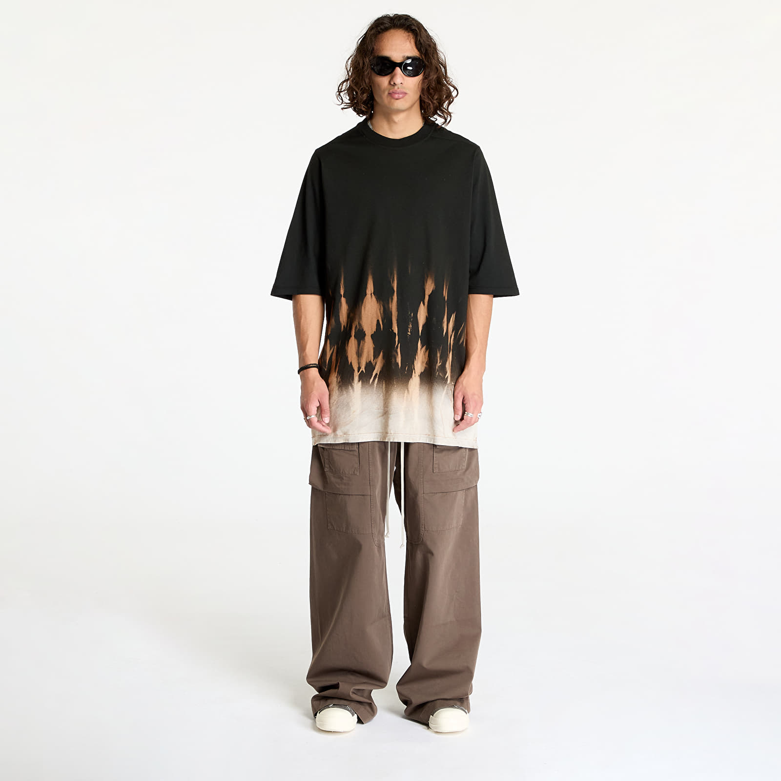 Trička Rick Owens DRKSHDW Knit - Jumbo Ss T-Shirt Black/ Terra