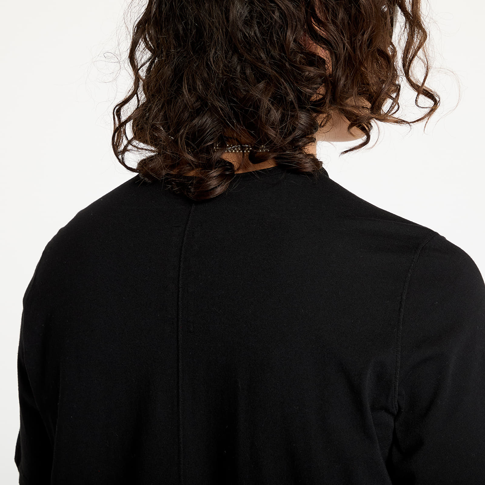 T-Shirts Rick Owens DRKSHDW Knit Level T-Shirt Black/ Pearl