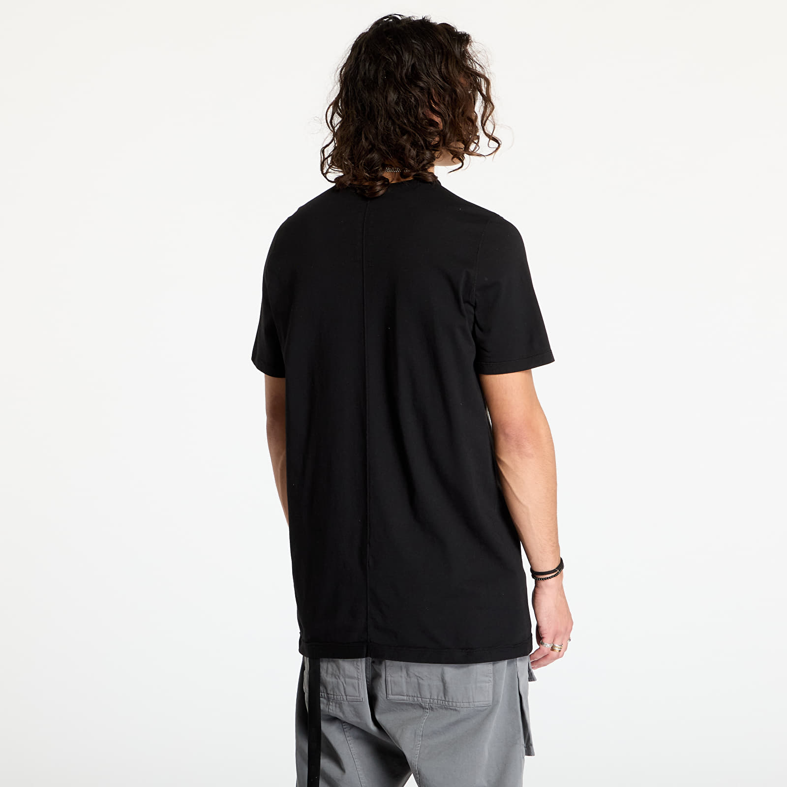 T-Shirts Rick Owens DRKSHDW Knit Level T-Shirt Black/ Pearl