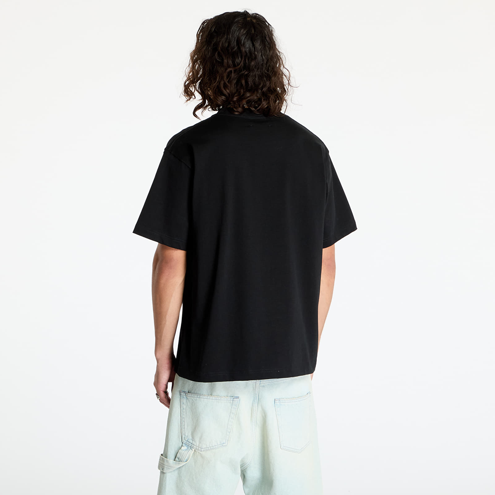 T-paidat PLEASURES Respect Heavyweight T-Shirt Black