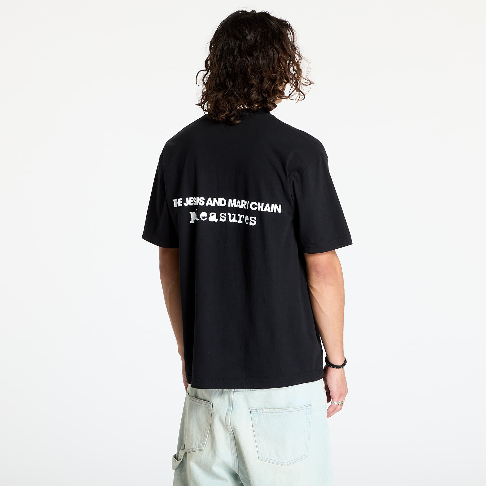 T-shirts PLEASURES Cross T-Shirt Black
