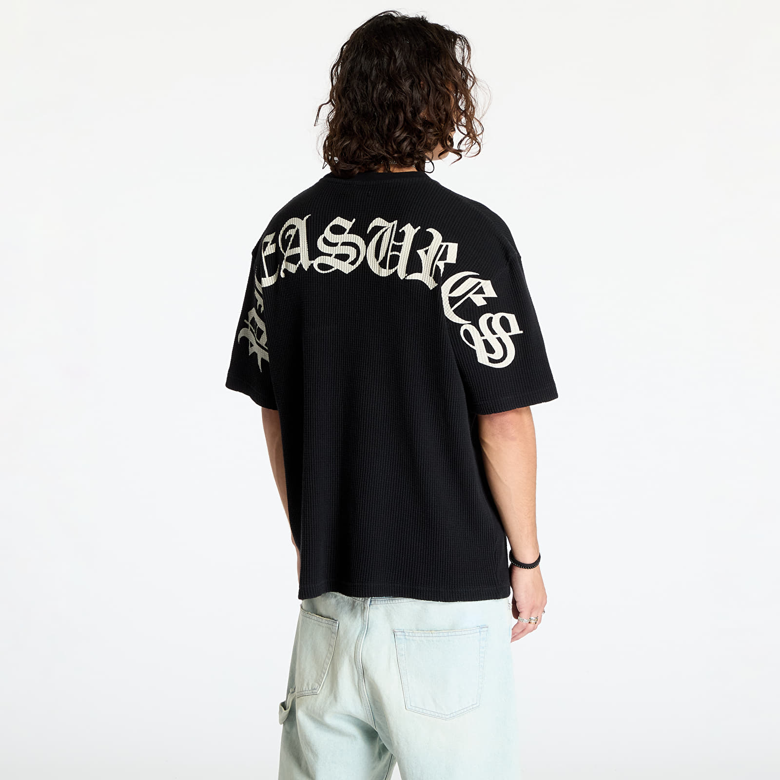 T-Shirts PLEASURES Neural Thermal T-Shirt Black