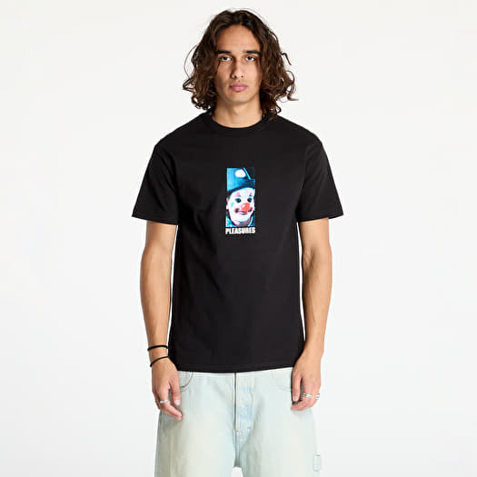 T-shirt PLEASURES Clown T-Shirt Black