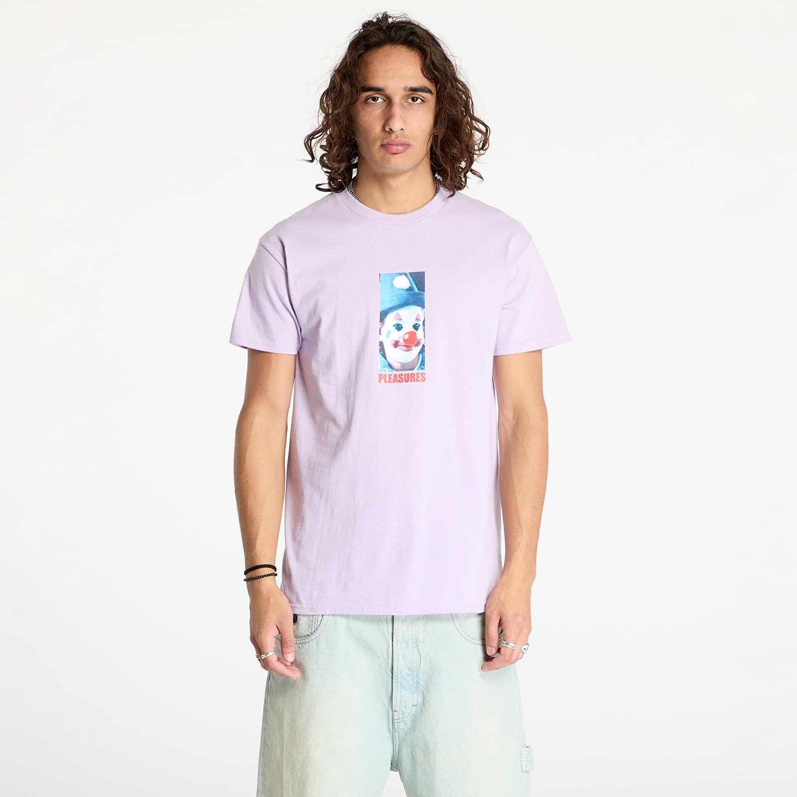 T-Shirts PLEASURES Clown T-Shirt Orchid
