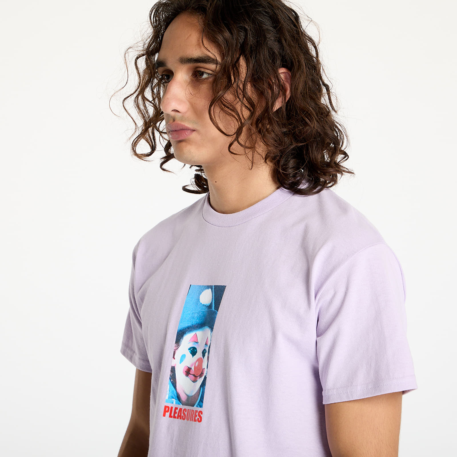 T-Shirts PLEASURES Clown T-Shirt Orchid