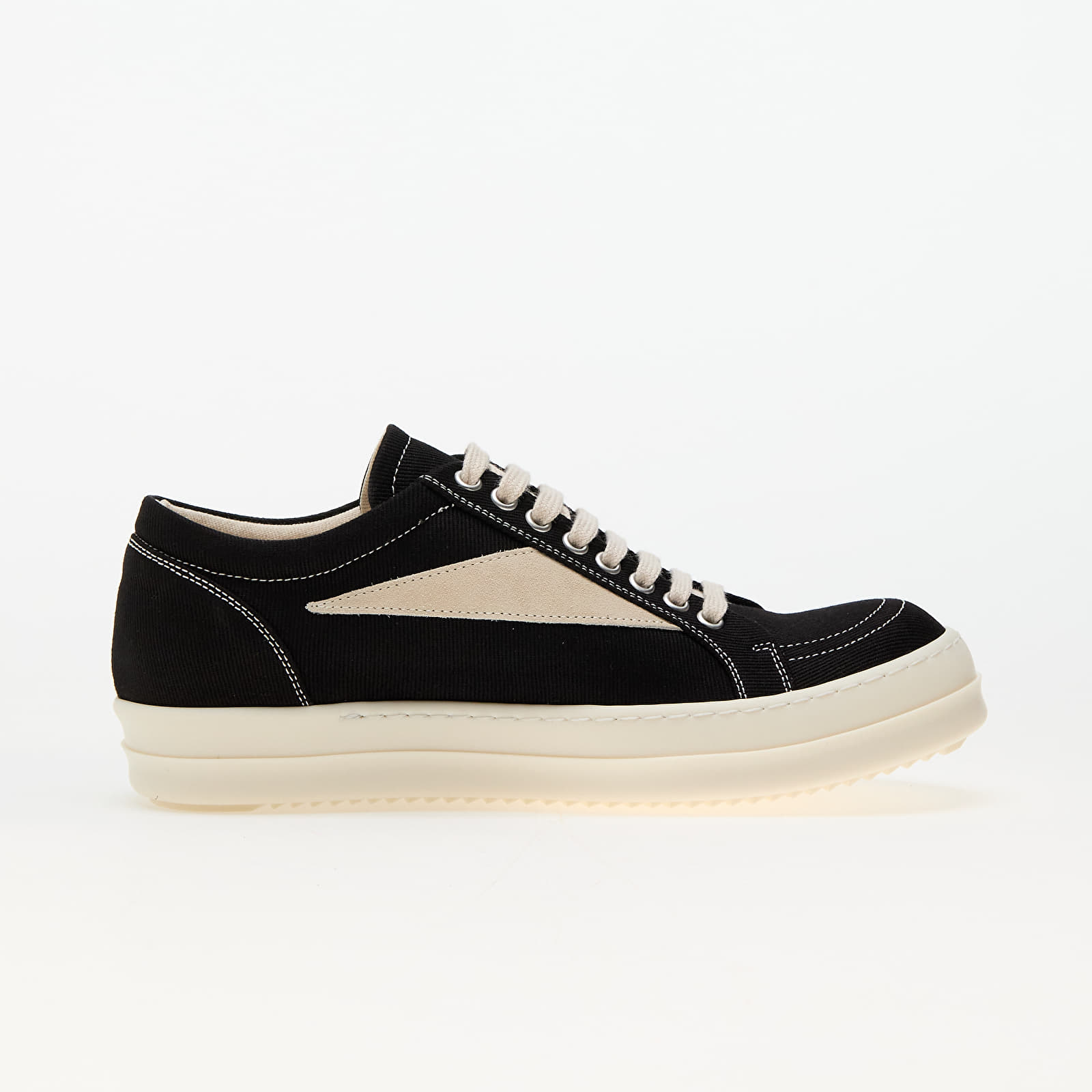 Zapatillas Hombre Rick Owens DRKSHDW Denim Shoes Black/ Milk/ Milk