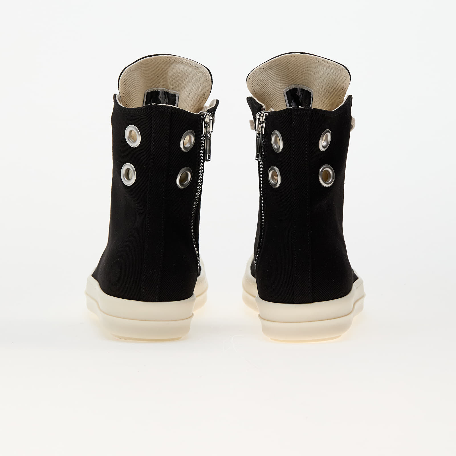 Buty męskie Rick Owens DRKSHDW Denim Shoes Black/ Milk/ Milk