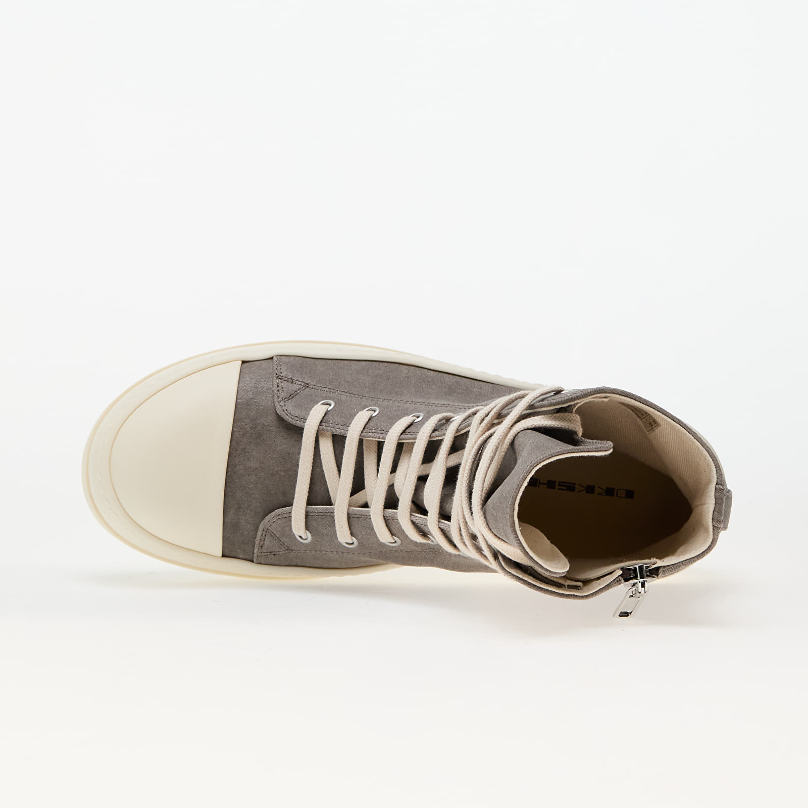 Men's shoes Rick Owens DRKSHDW Denim Shoes Dust/ Milk/ Milk