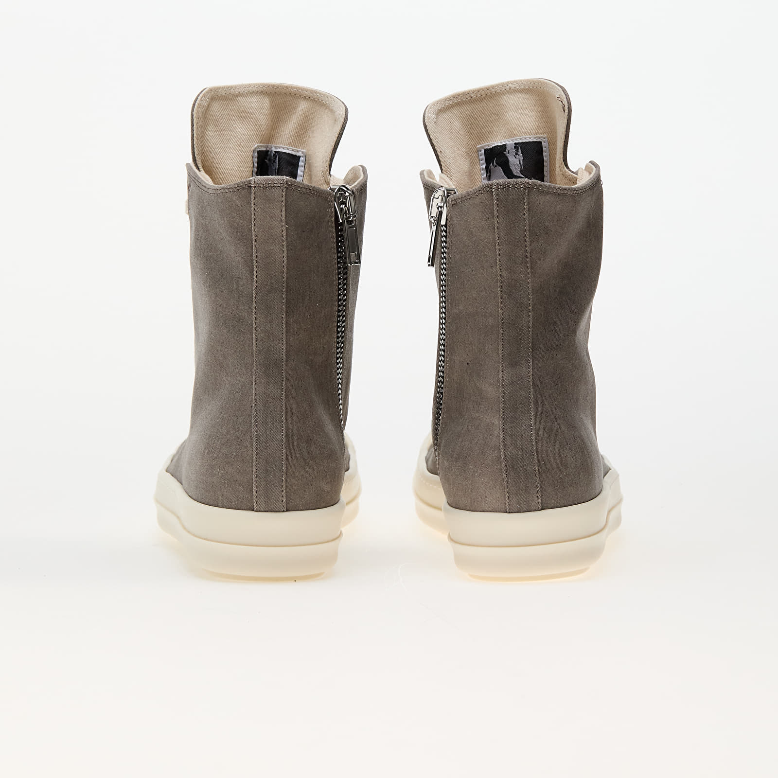Men's shoes Rick Owens DRKSHDW Denim Shoes Dust/ Milk/ Milk