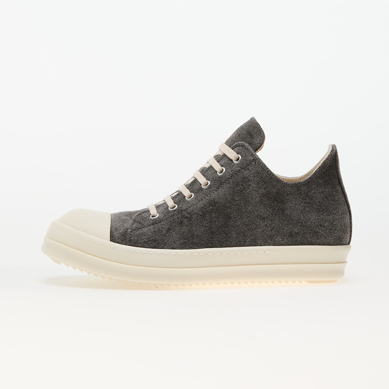 Tenisky Rick Owens DRKSHDW Woven Shoes - Low Sneaks Dust/ Milk/ Milk EUR 43