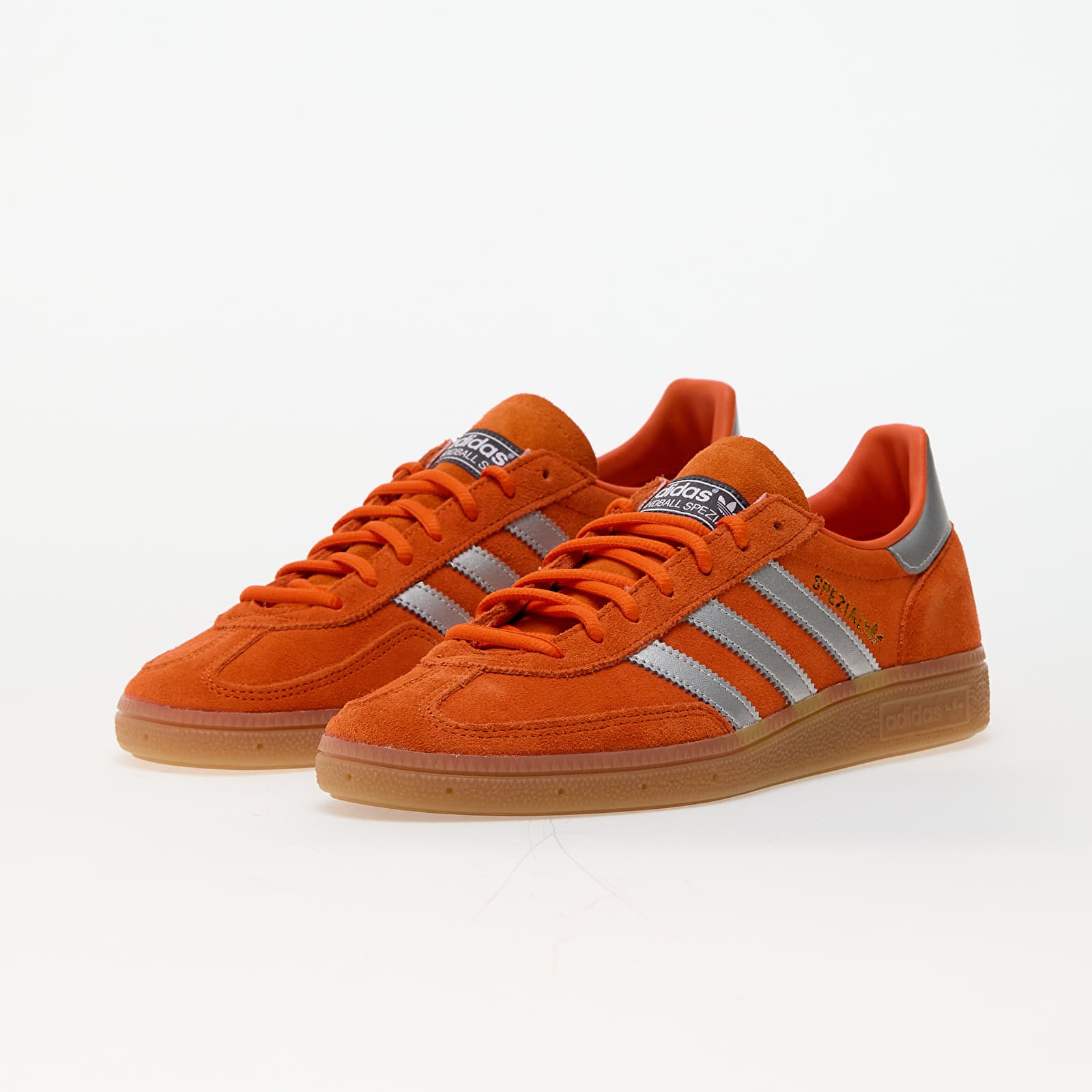 Men's shoes adidas Handball Spezial Orange/ Silver Metallic/ Carbon
