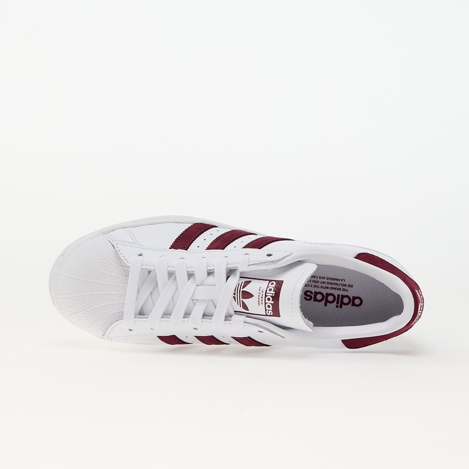 Scarpe donna adidas Superstar W Ftw White/ Shadow Red/ Ftw White