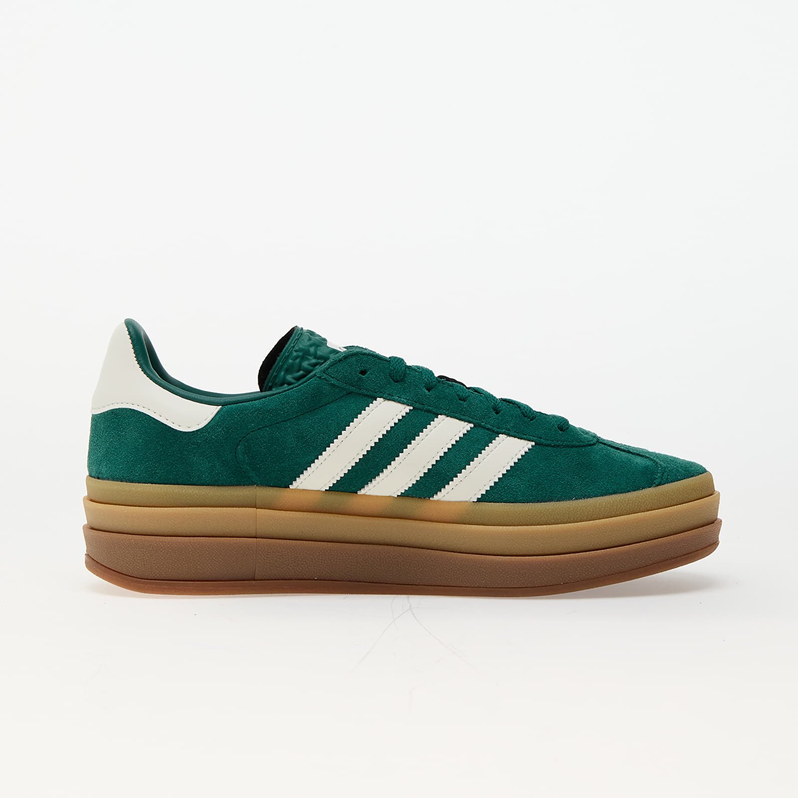 Ženske tenisice adidas Gazelle Bold W Collegiate Green/ Off White/ Gold Metallic