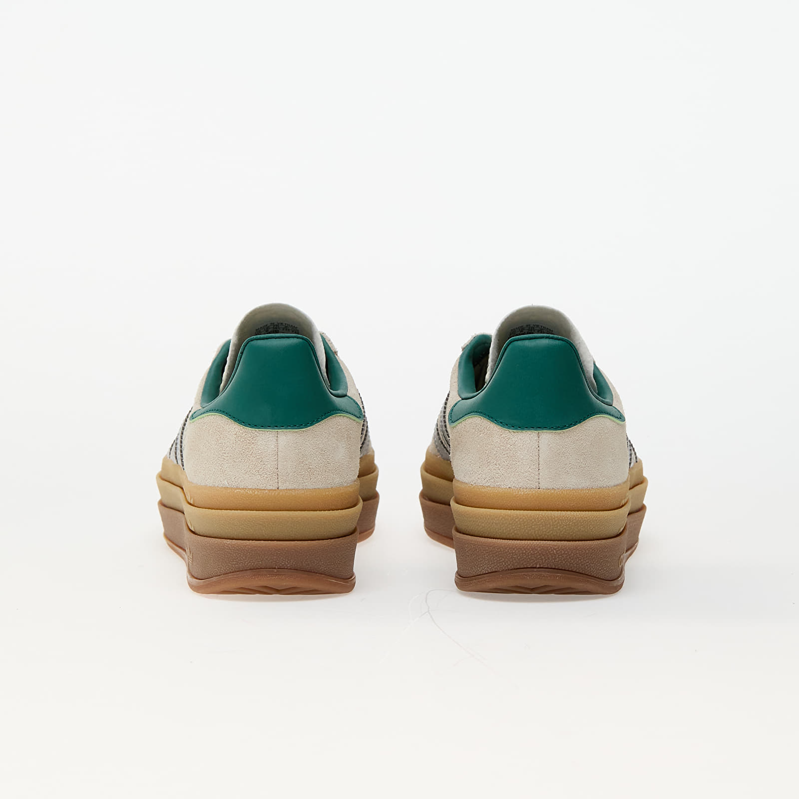 Női cipők adidas Gazelle Bold W Off White/ Silver Metallic/ Collegiate Green
