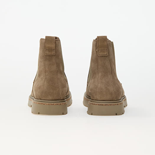 Birkenstock Highwood Slip On Mid W Leather Velvet Taupe | Footshop
