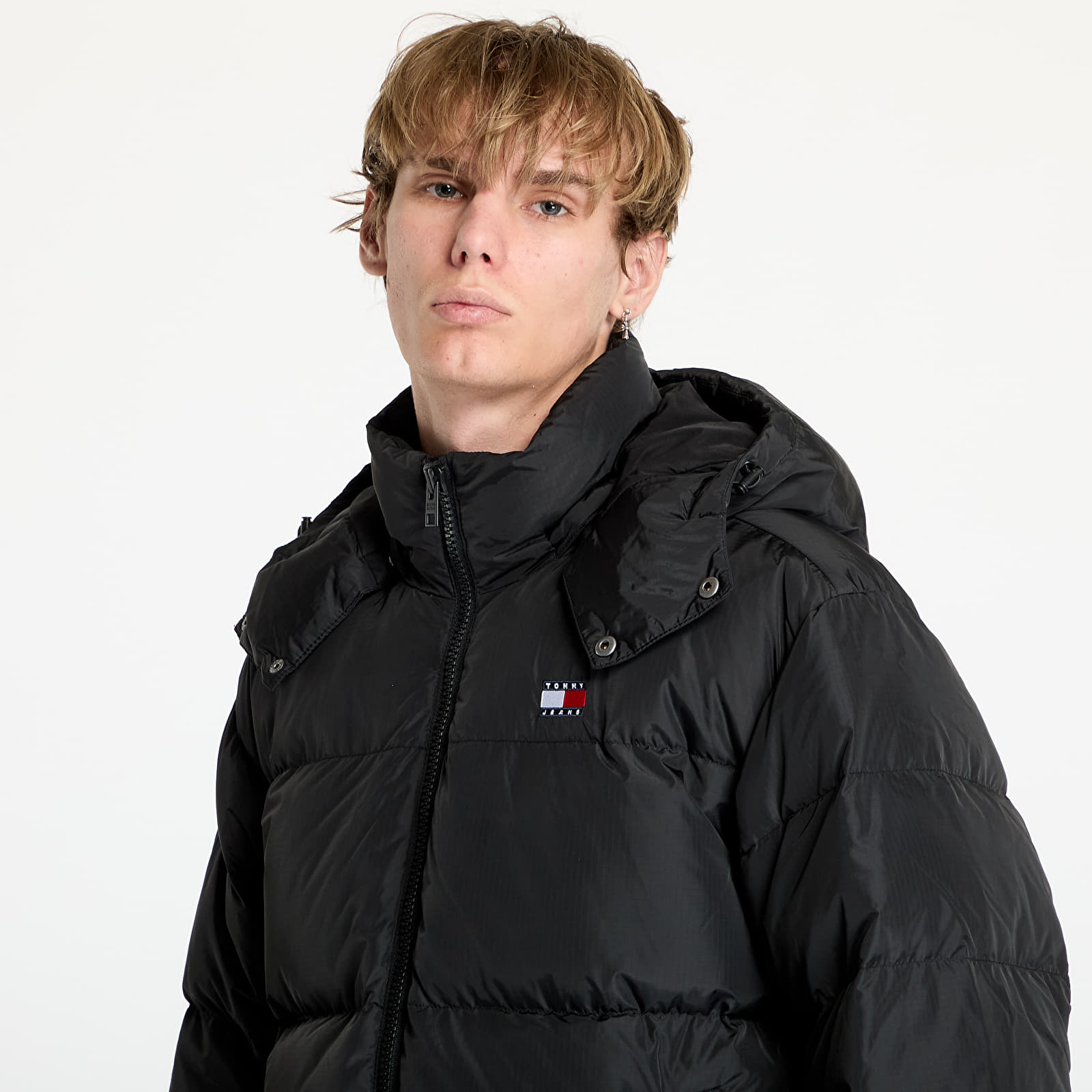 Jacken Tommy Jeans Alaska Puffer Jacket Black