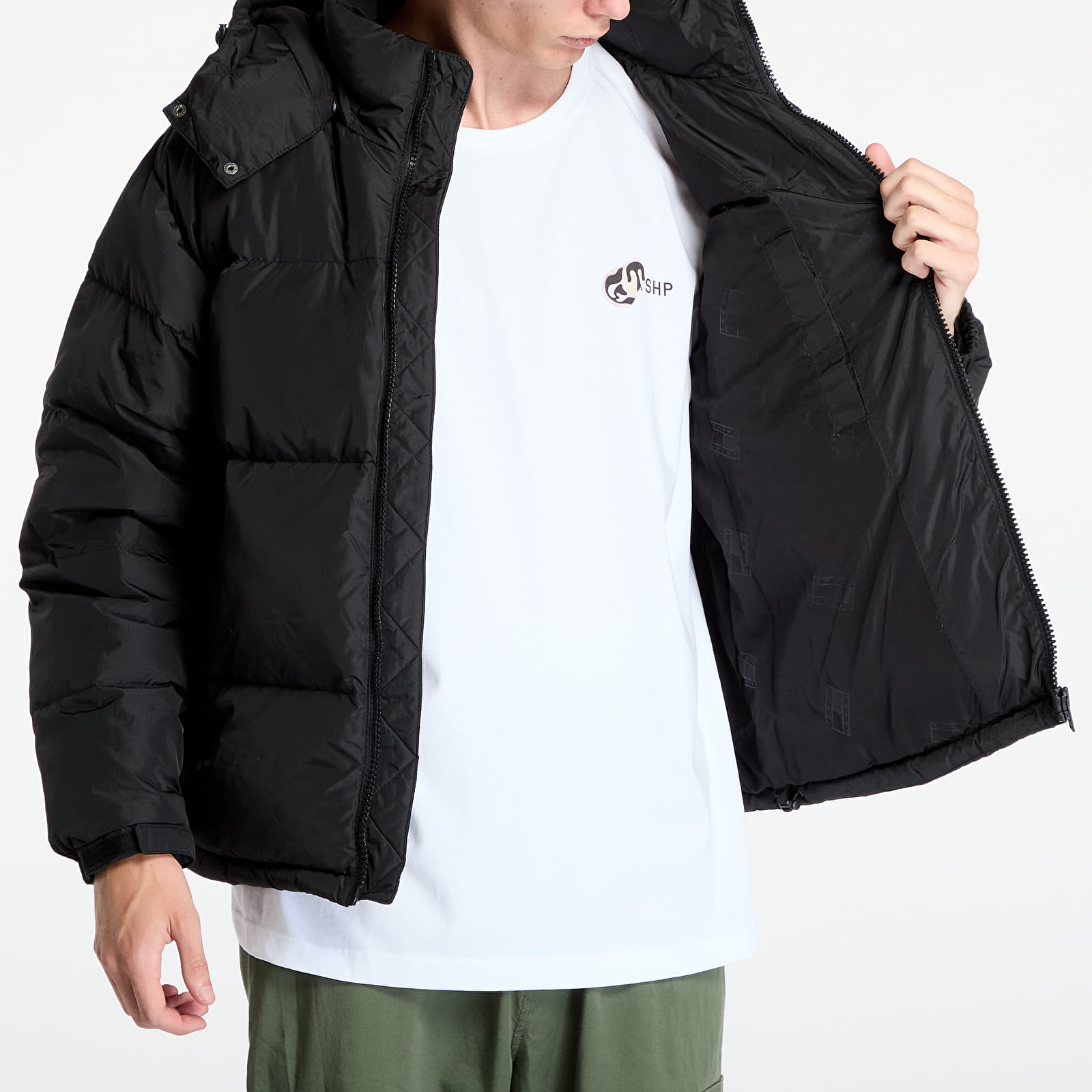Jacken Tommy Jeans Alaska Puffer Jacket Black