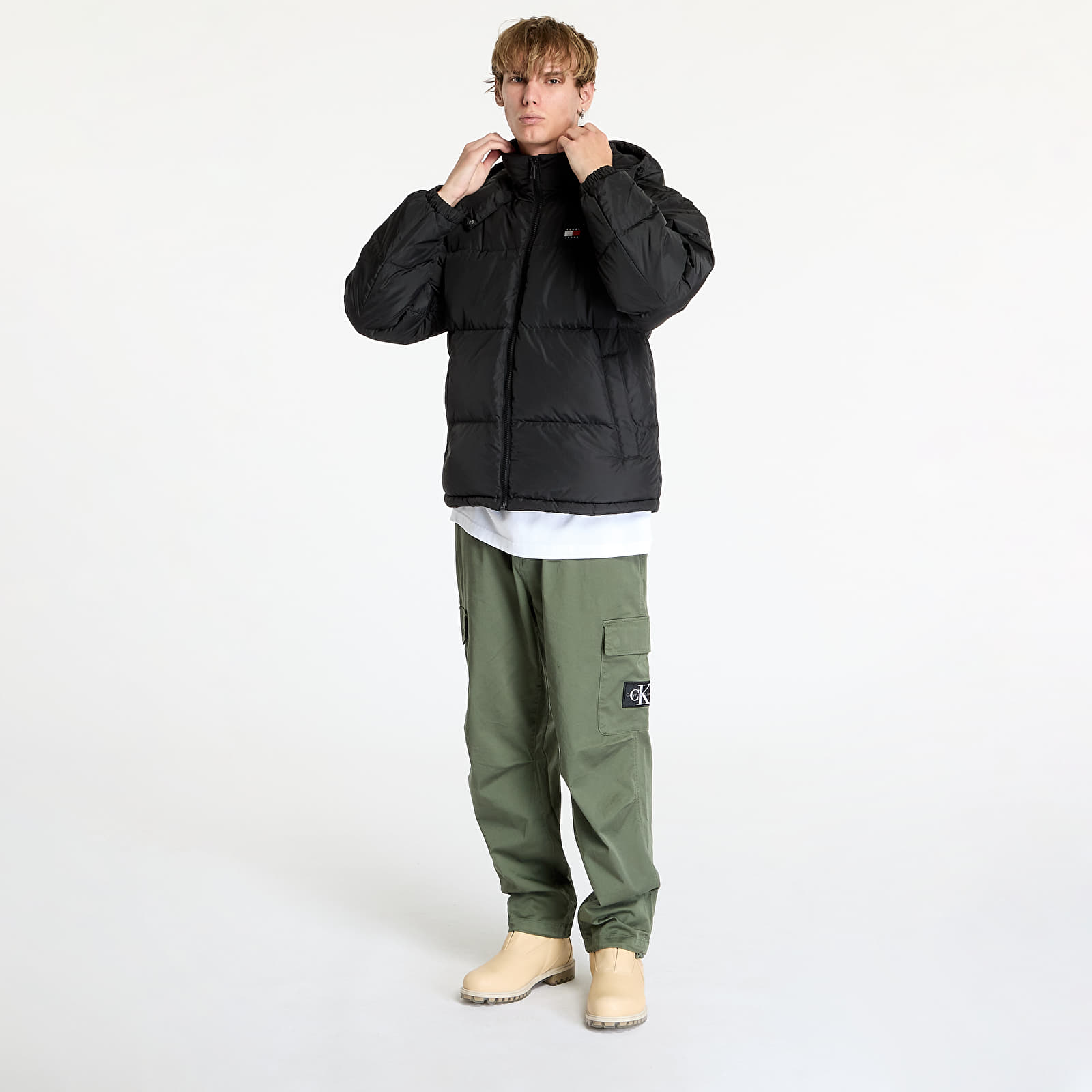 Jacken Tommy Jeans Alaska Puffer Jacket Black