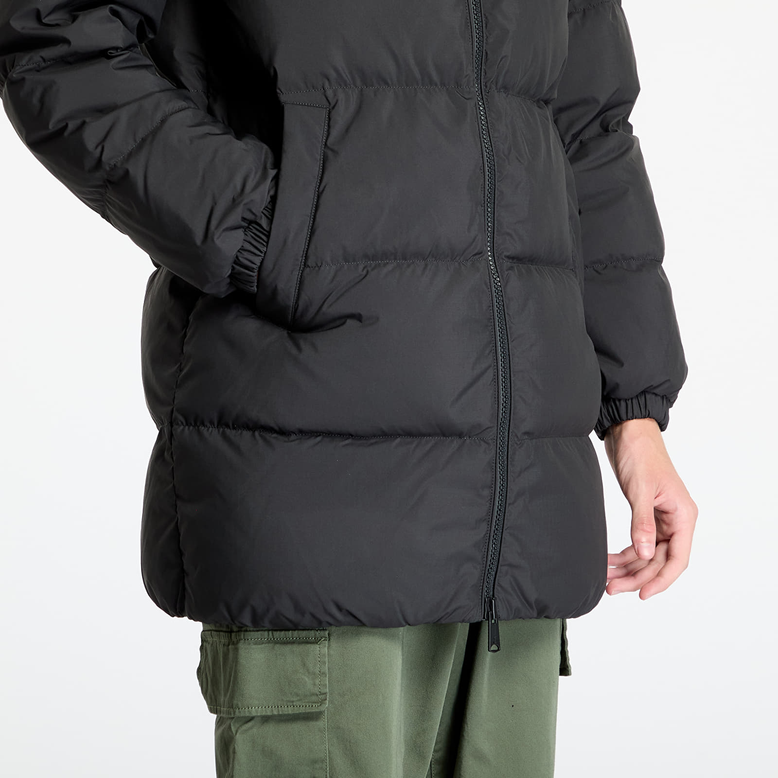 Bundy Tommy Jeans Essential Down Parka Jacket Black