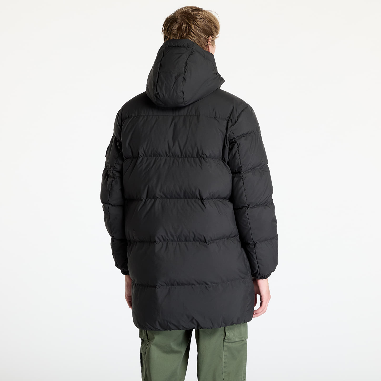 Bundy Tommy Jeans Essential Down Parka Jacket Black