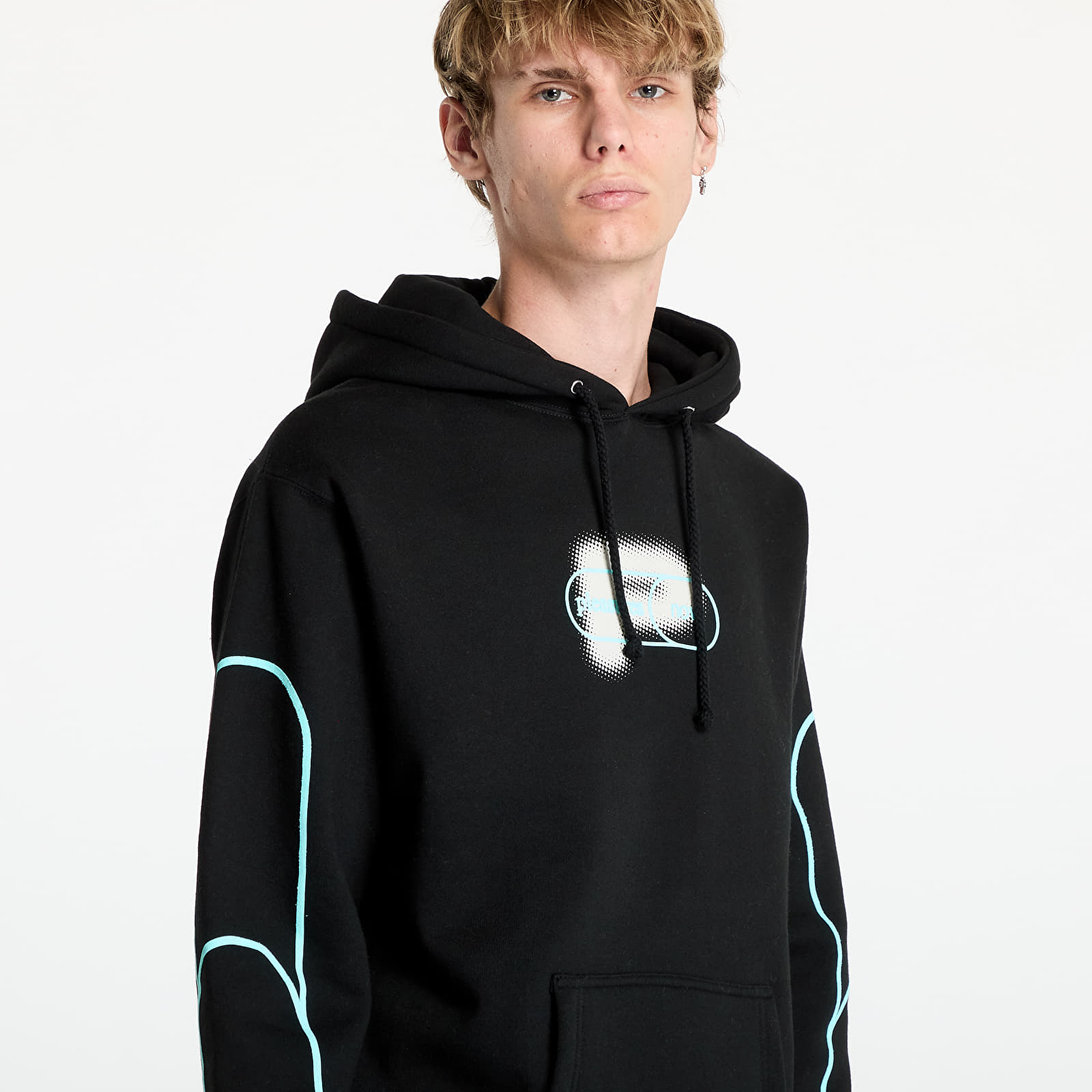 Sudaderas PLEASURES Pixel P Hoodie Black