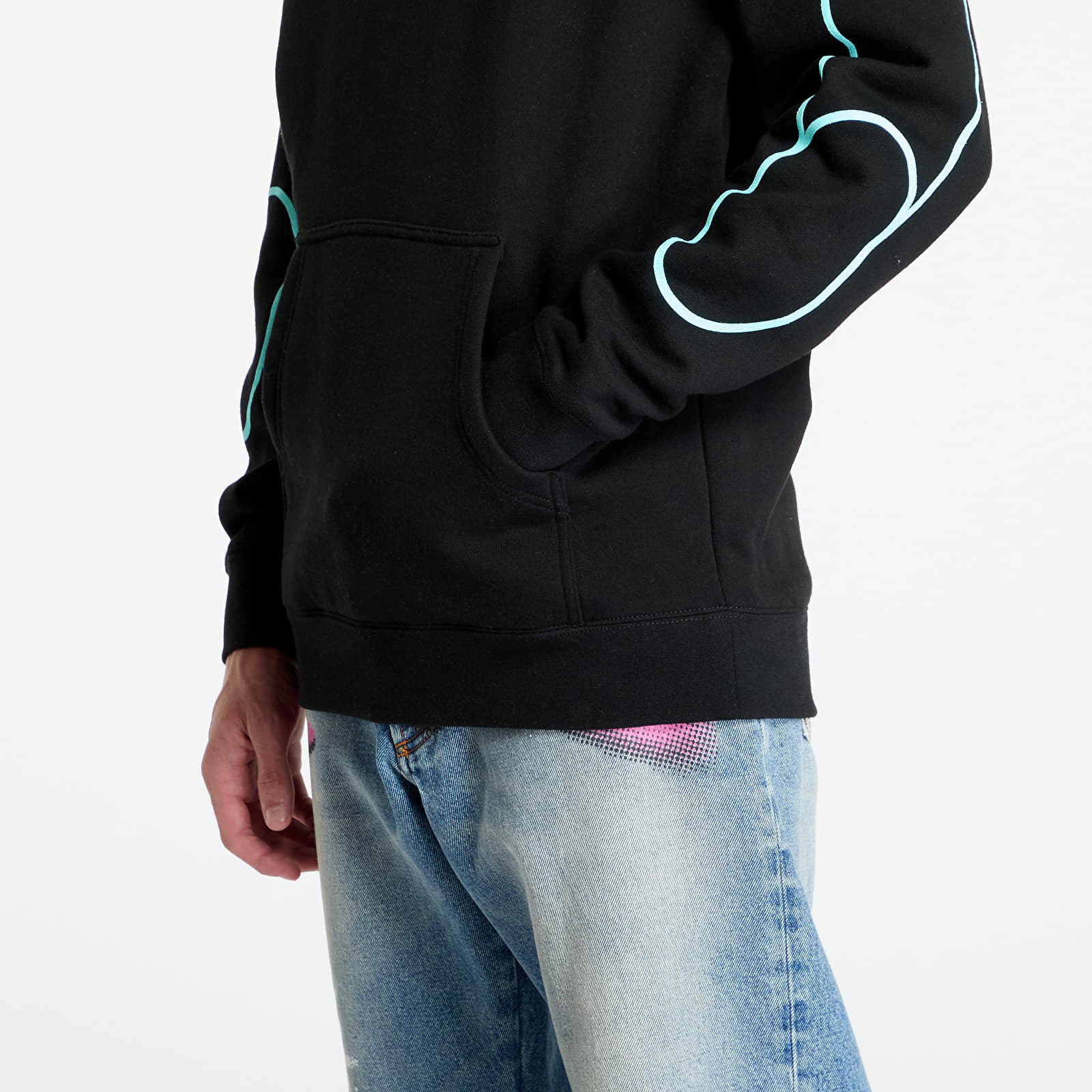 Sudaderas PLEASURES Pixel P Hoodie Black