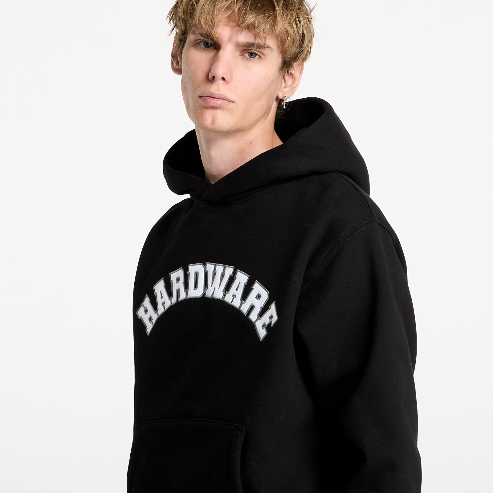 Худі та реглани PLEASURES Hardware Hoodie Black