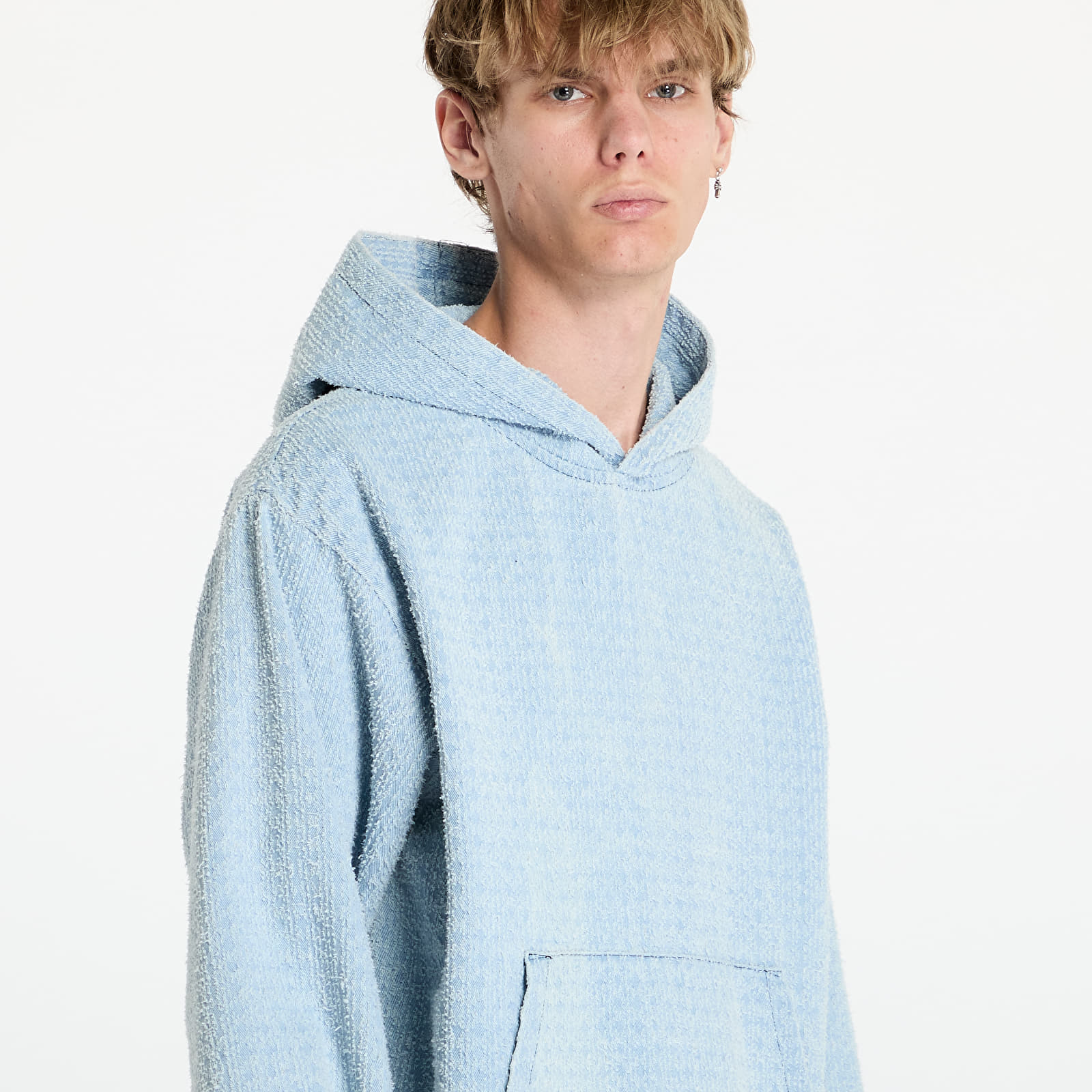 Kapuutsikud ja kampsunid PLEASURES Expand Poncho Hoodie Blue