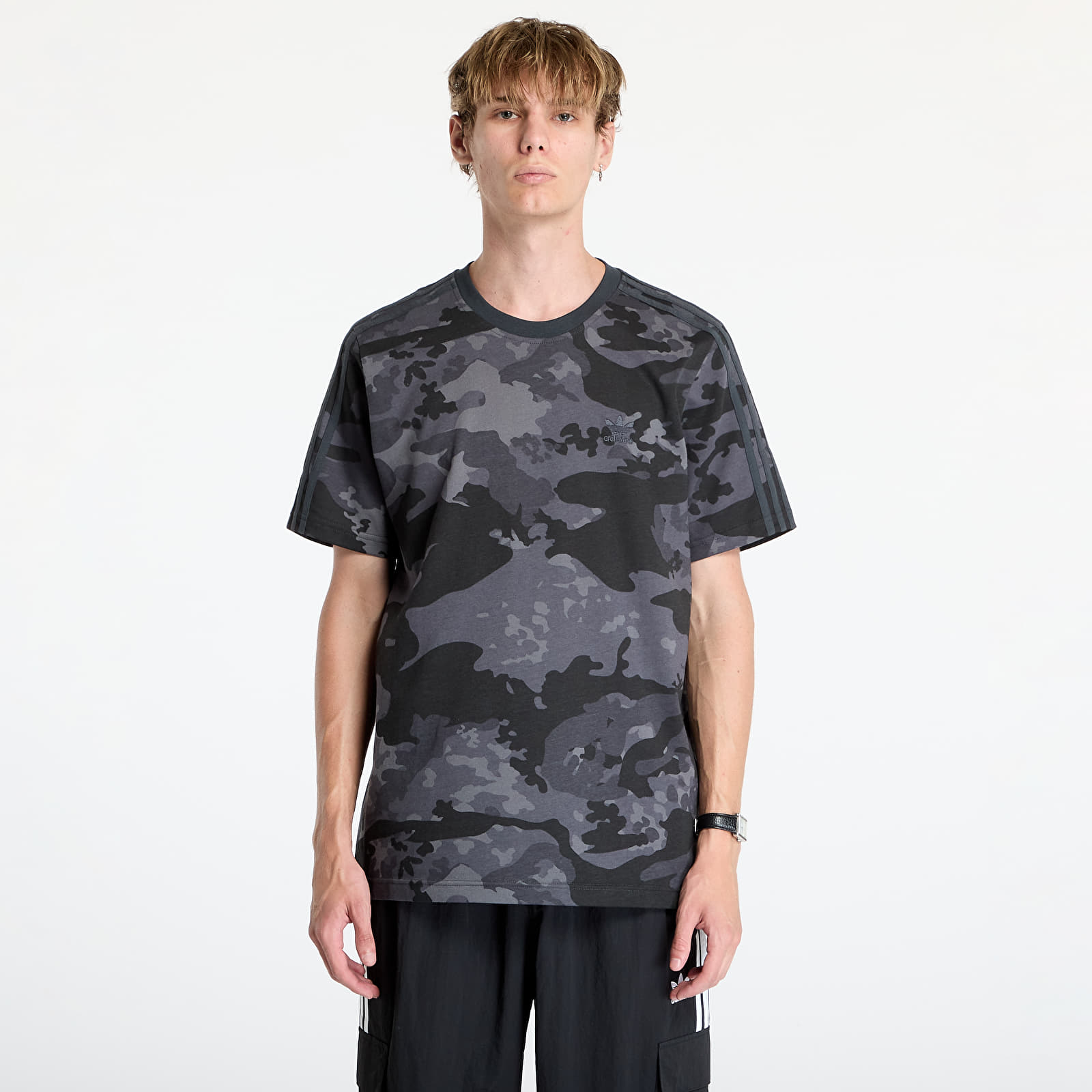 Marškinėliai adidas Camo Aop Tee Carbon