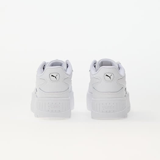国内配送 PUMA KARMEN CG WHITE /SILVER Karmen II Idol Novelty Women's Sneakers | PUMA