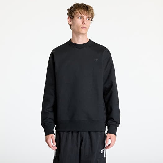 Adidas crew neck black clearance