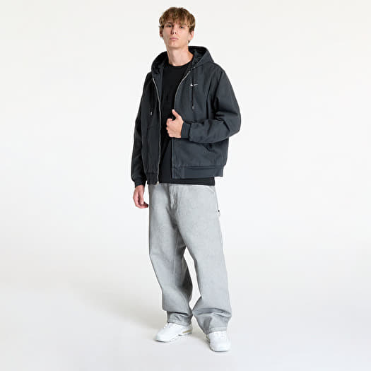 Jackets Nike Life Men s Padded Hooded Jacket Off Noir White Footshop
