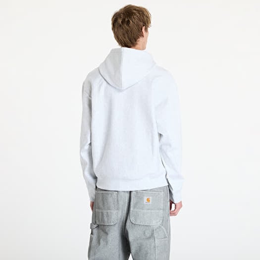 Hoodies and sweatshirts Carhartt WIP Hooded American Script Sweat Ash Heather Footshop