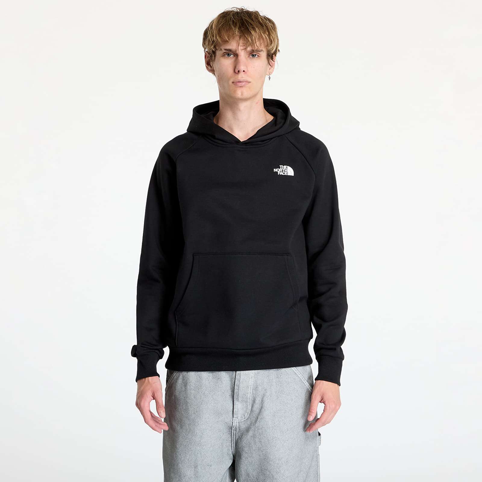 Sweatshirts The North Face Raglan Red Box Hoodie Black