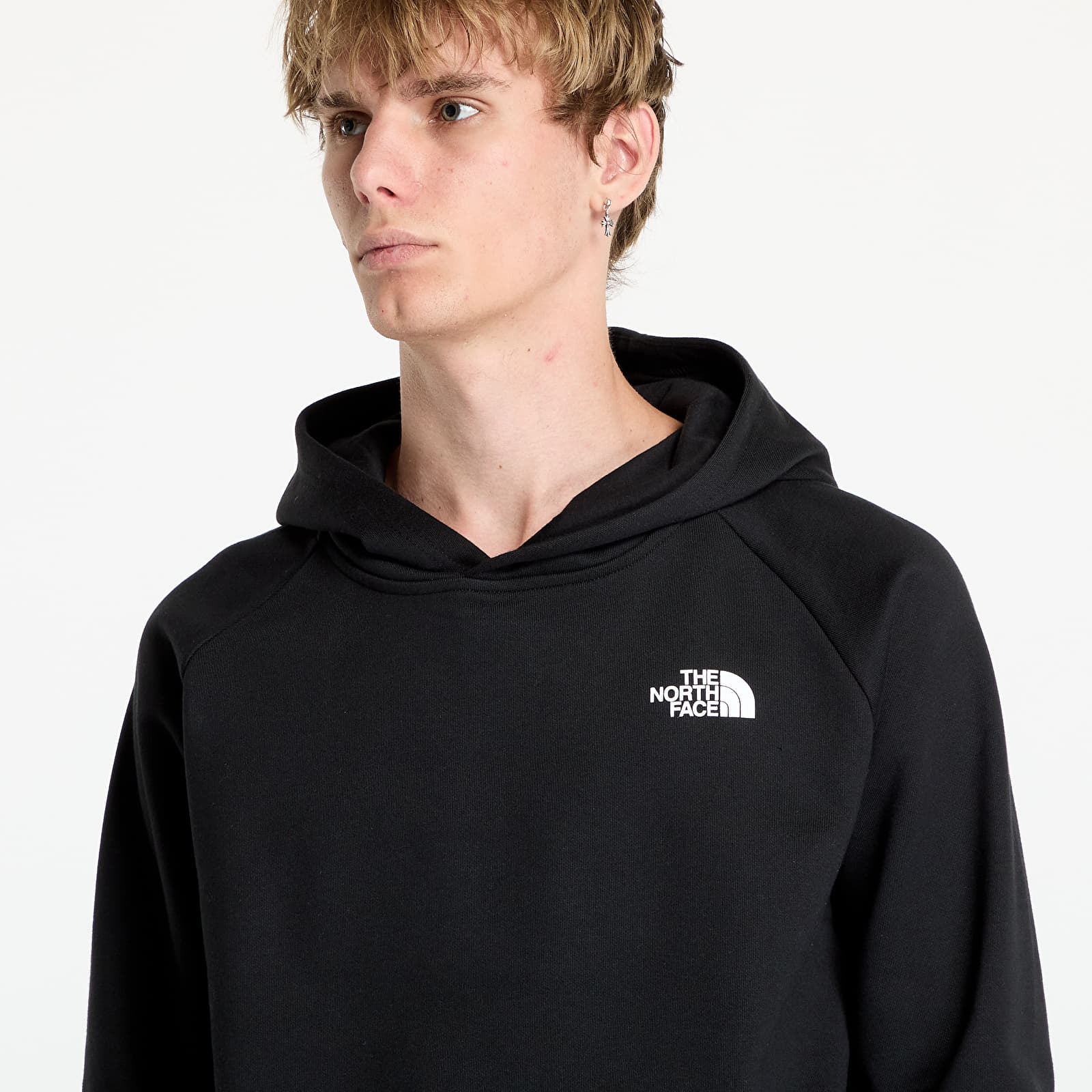 Sweatshirts The North Face Raglan Red Box Hoodie Black