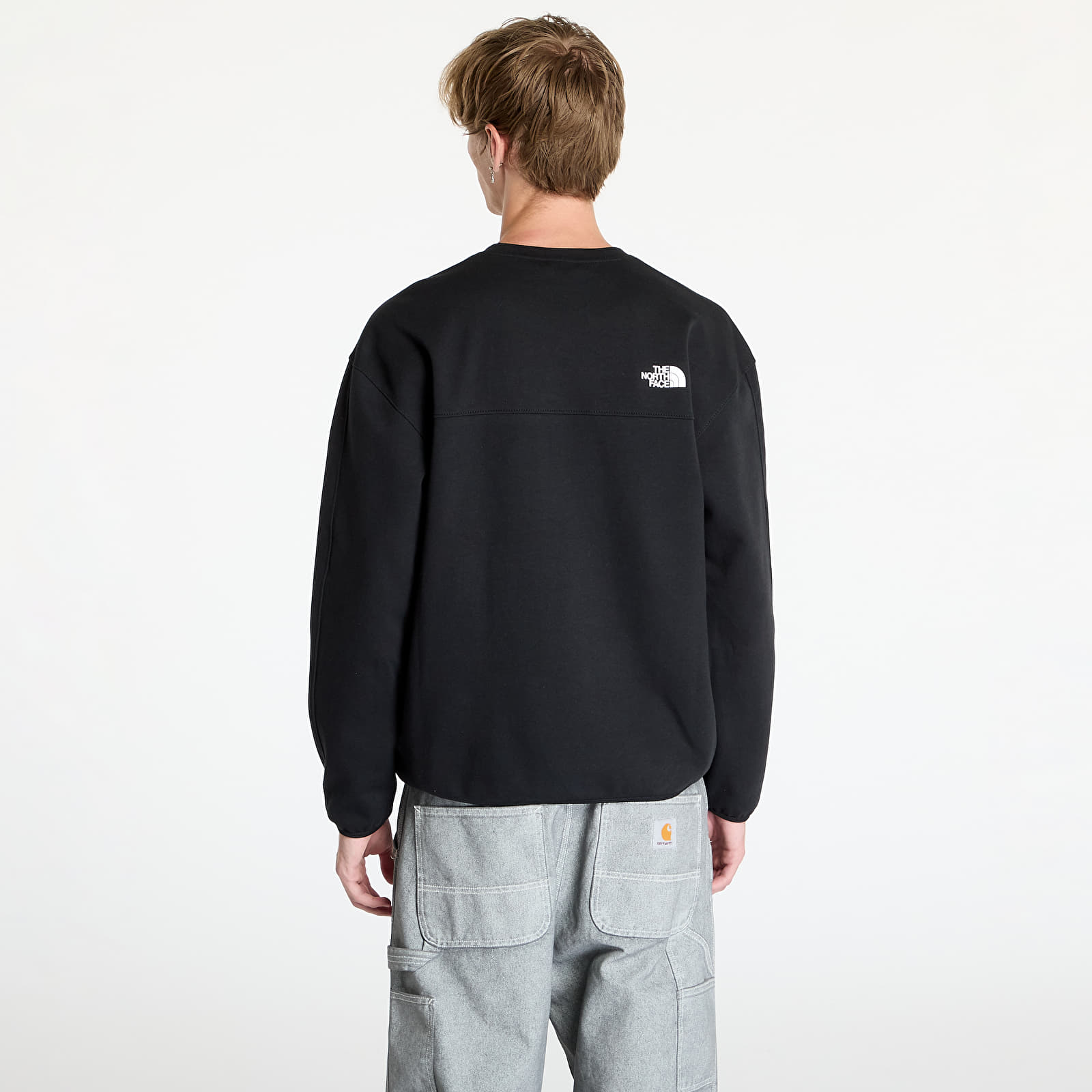 Pulóverek The North Face Tnf Tech Crew Tnf Black