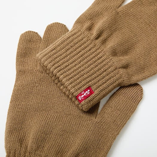 Gloves Levi s Ben Touch Screen Gloves Brown Footshop