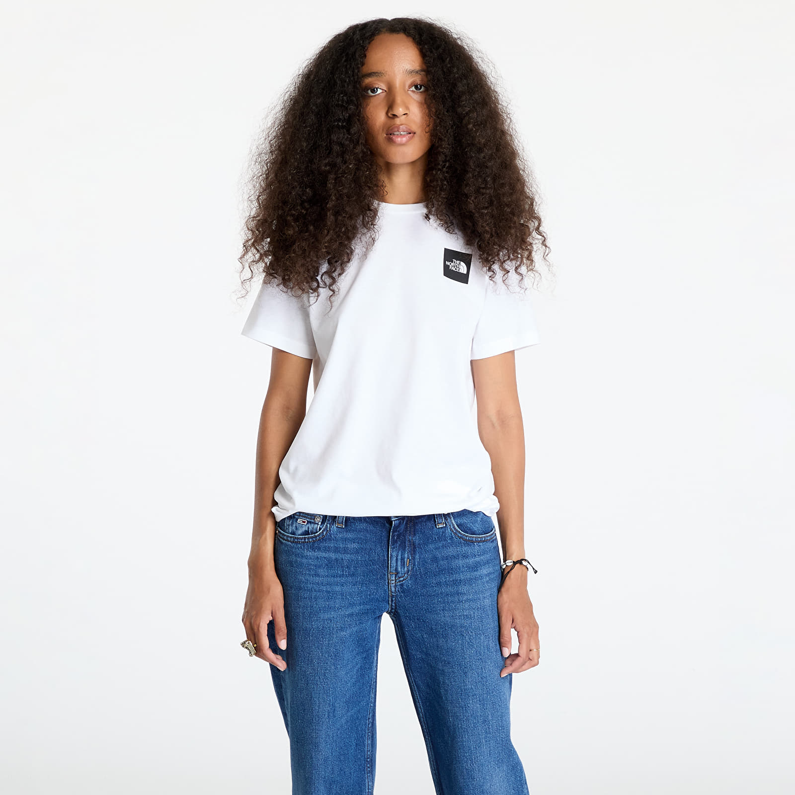T-shirts The North Face W Relaxed Fine Short Sleeve Tee Tnf White