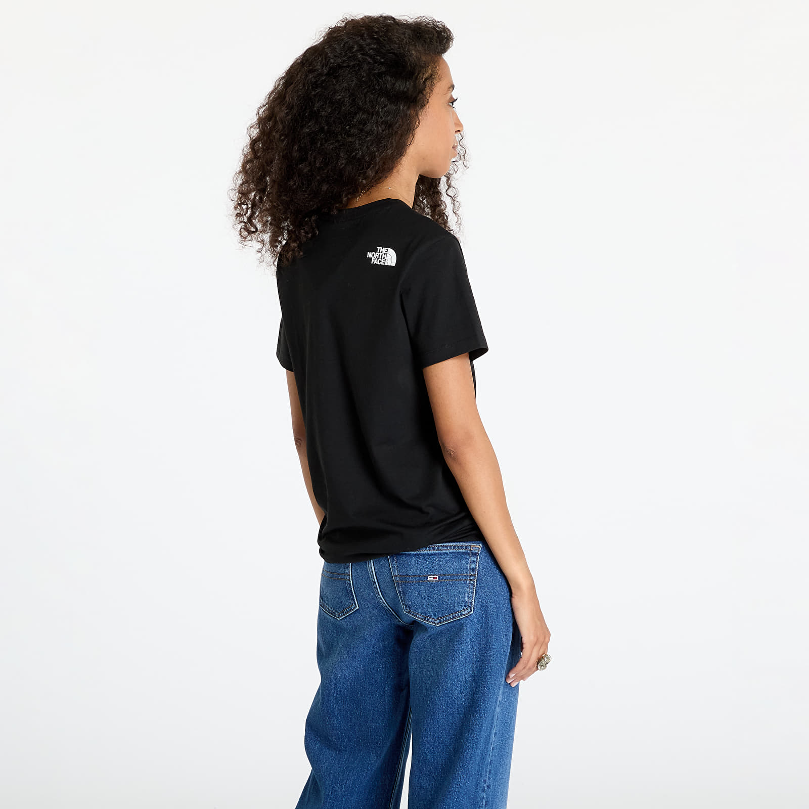 T-skjorter The North Face W Relaxed Fine Short Sleeve Tee Tnf Black