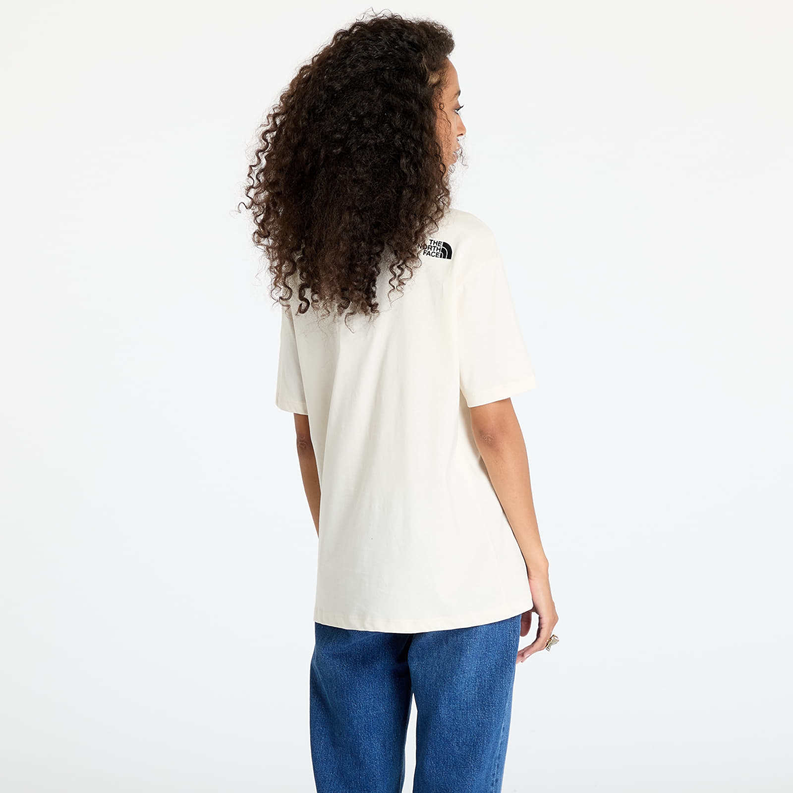 Tričká The North Face W Essential Oversized Short Sleeve Tee White Dune